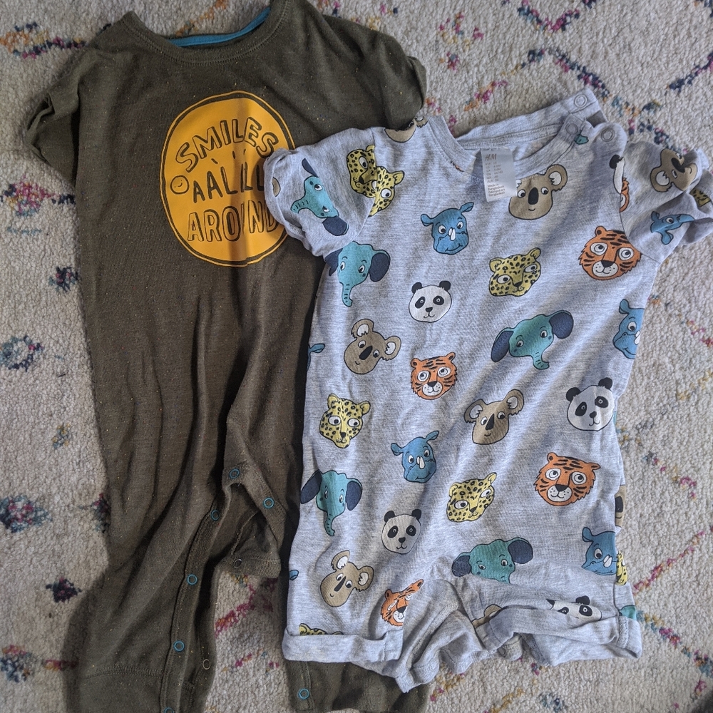 Baby boys one piece lot